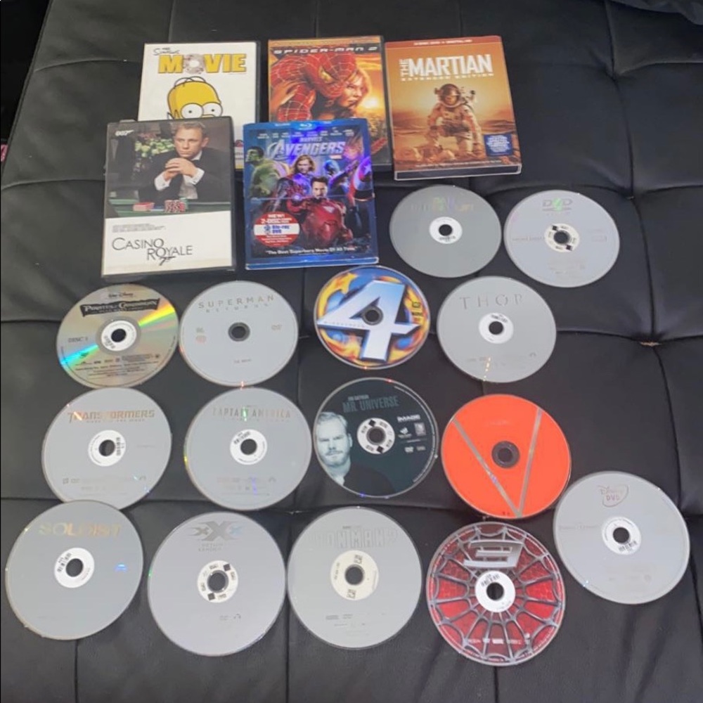 🔥 Bundle of 18 DVDs and 1 Maroon 5 CD